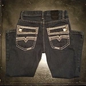 Chams denim dark wash jeans